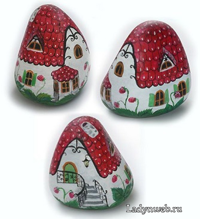 Фигурки животных из камней своими руками