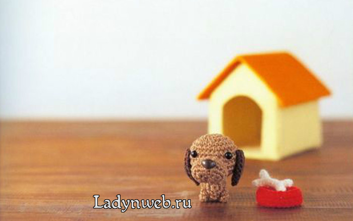 Маленькие игрушки собачки амигуруми крючком схемы