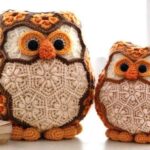 Сова игрушка из мотивов крючком