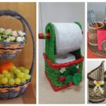 Поделки из газетных трубочек своими руками