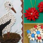 Поделки из тыквенных семечек своими руками