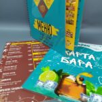 Как оформить меню ресторана?