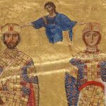 Мария Грузинская на престоле Византии